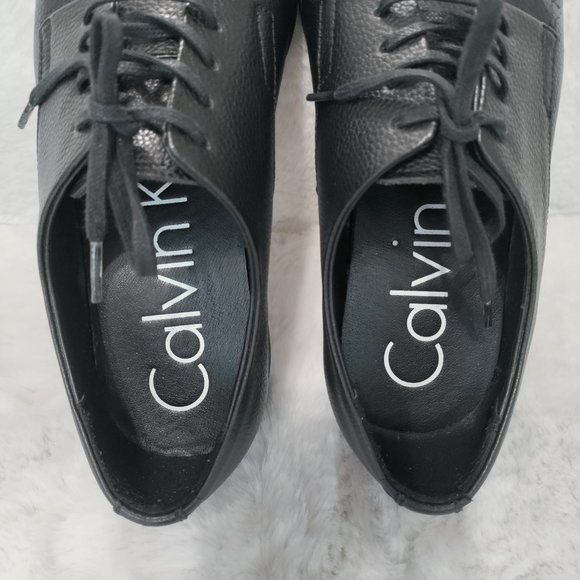 Calvin Klein Men\'s Ramses Black Leather Size 9 US main image 11